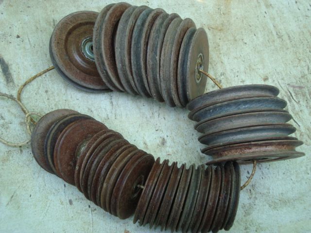 Шкивы для тросового управления на подшипниках