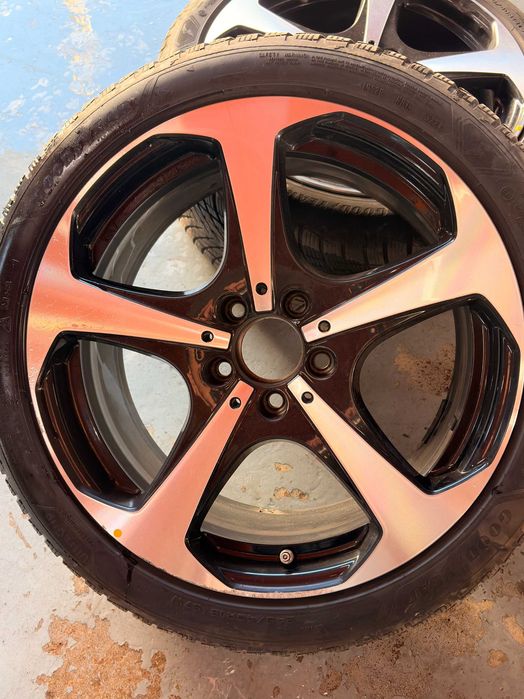 4 Jantes Mercedes com Pneus Goodyear e Michelin