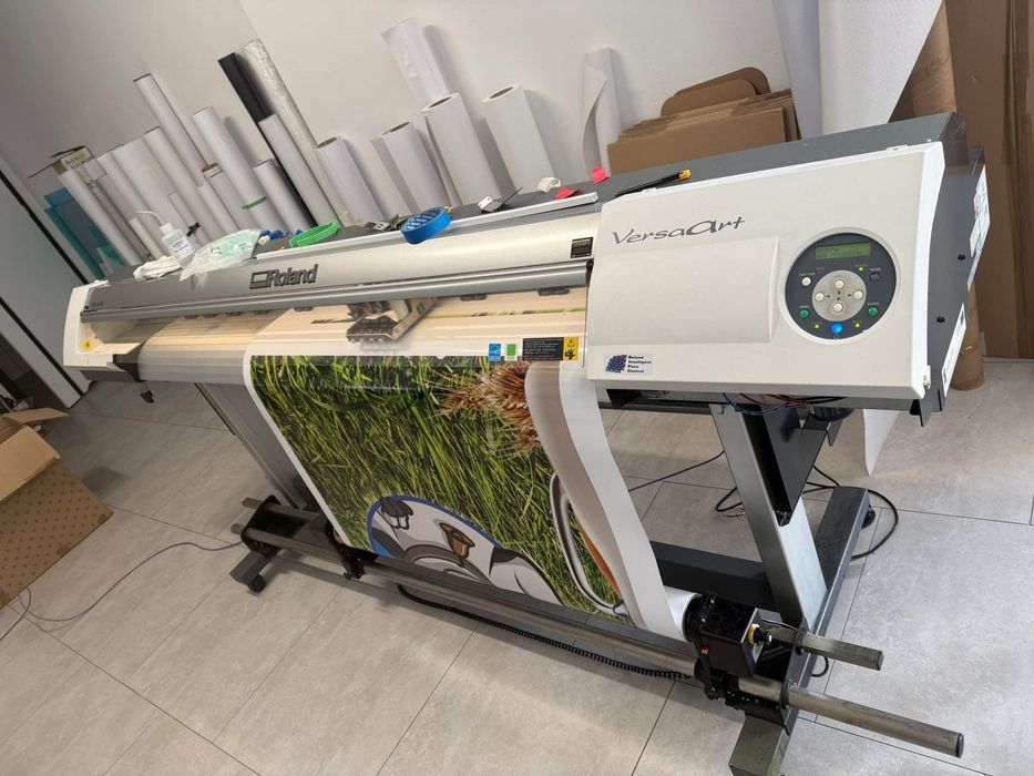 Ploter solwentowy Roland RS 640 DX4 + dodatki