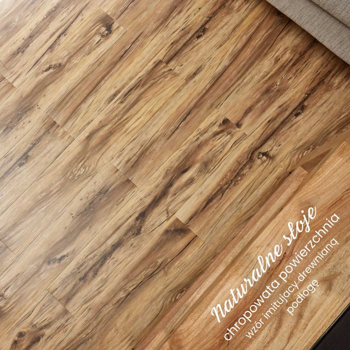 Panele Winylowe Samoprzylepne 5m² NATURALNE DREWNO Deski parkiet panel