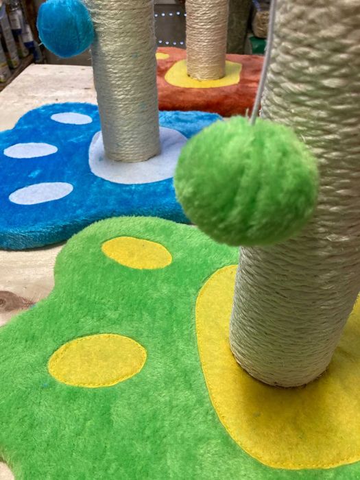 Arranhador gato 36cm, rascador - NOVO