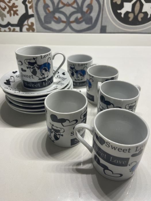 Vendo conjunto de chavenas de cafe