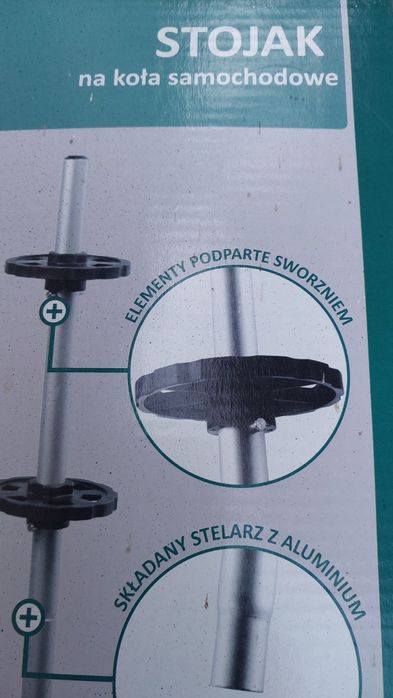 Stojak na koła samochodowe