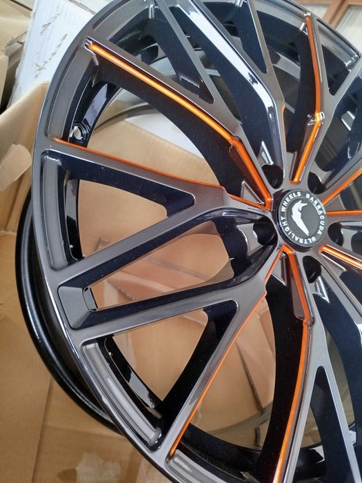 A828#Alufelgi Nowe 20" 5x112 Et 43 8,5J Baracuda Vw Skoda Audi Seat