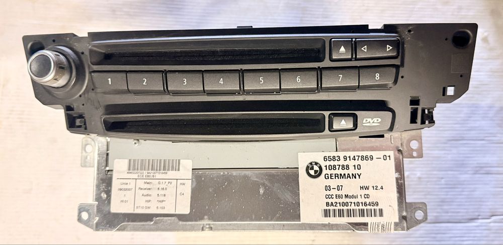 Radio CCC profissional Bmw E60/61