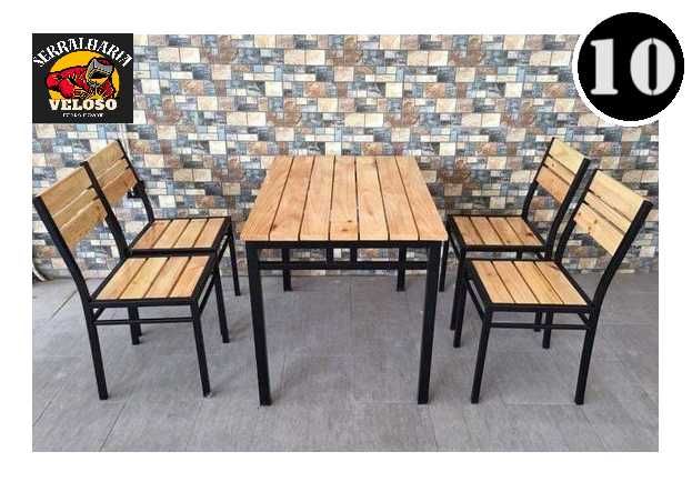 Conjunto de mesas e cadeiras (NOVAS)