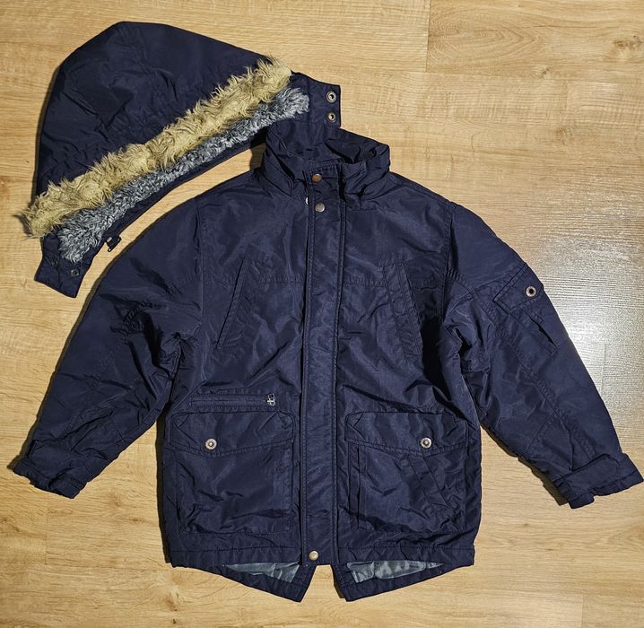 Kurtka zimowa chłopięca parka NEXT