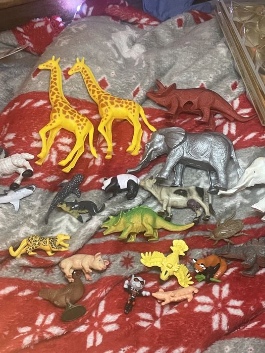 Zestaw 15 figurek psi patrol plus figurki zwierzay