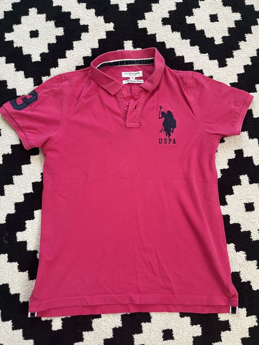 Футболка рожева поло оригінал