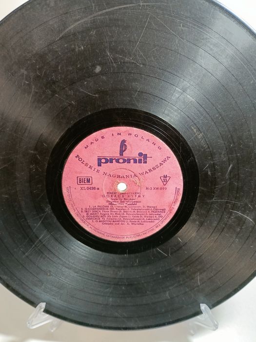 Siedem winyli bez opakowań