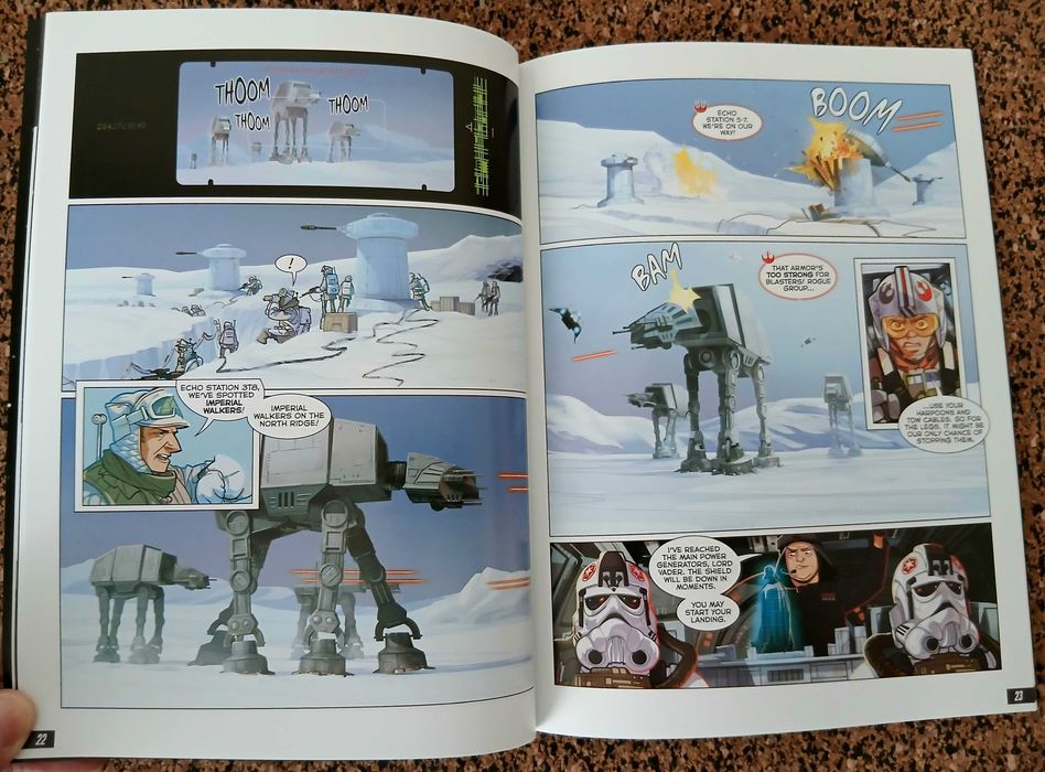 The Empires Strikes Back - graphic novel adaptation (Episode 5)
