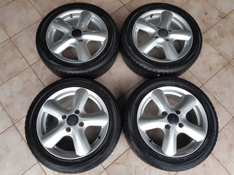 Koła zimowe Peugeot 206 Citroen 6x15 et25 4x108 opony 185/55/15