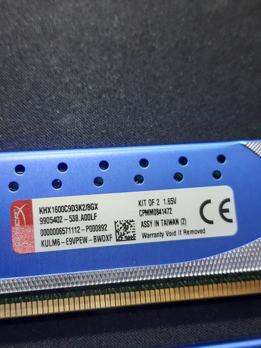 Kingston HyperX GenesisDdr 3 4gb 2шт.