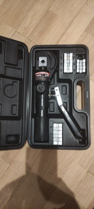 Alicate prensa cravar terminais cobre aluminio até 70mm