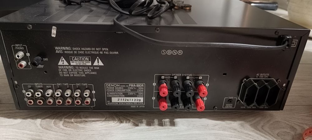 Głośniki Empire wzmacniacz Denon