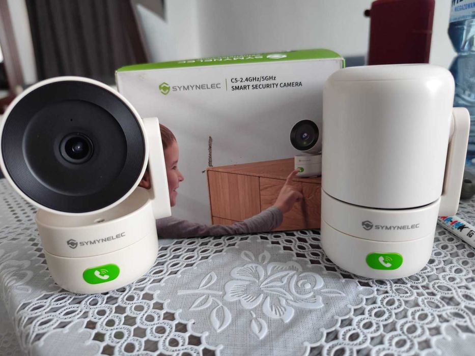 Zestaw 2 kamer WiFi SYMYNELEC Smart Security 2.4/5GHz – nowe