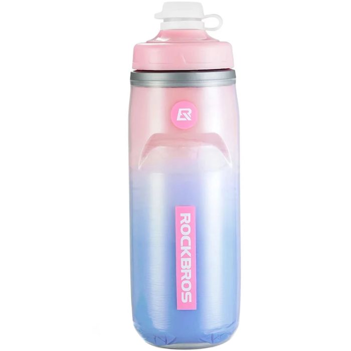Bidon Rowerowy Termiczny Z Zatyczką 620Ml Rockbros Gr352Pk