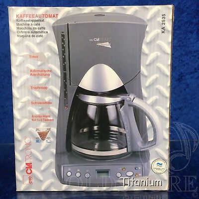 Ekspres do kawy na filtry Clatronic titanium KA2535