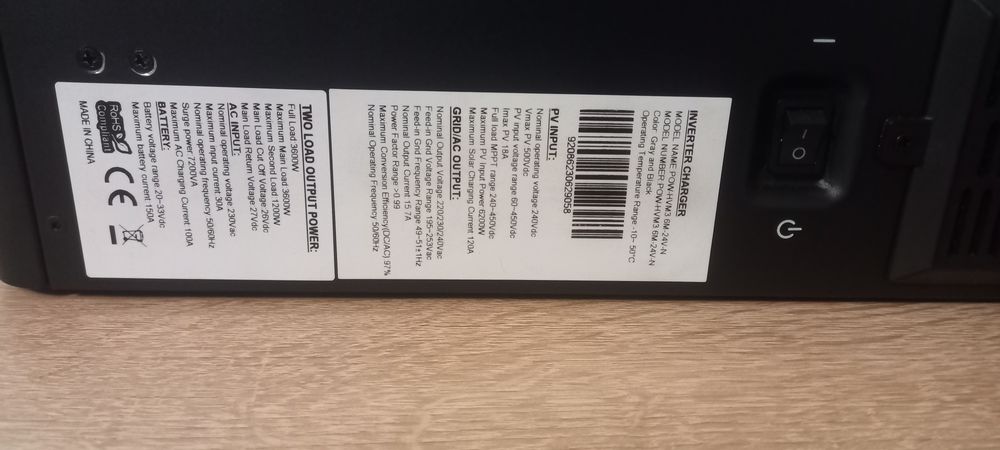 Power MR  HVM 3.6 kwt /Інвертор/solar inverter charger