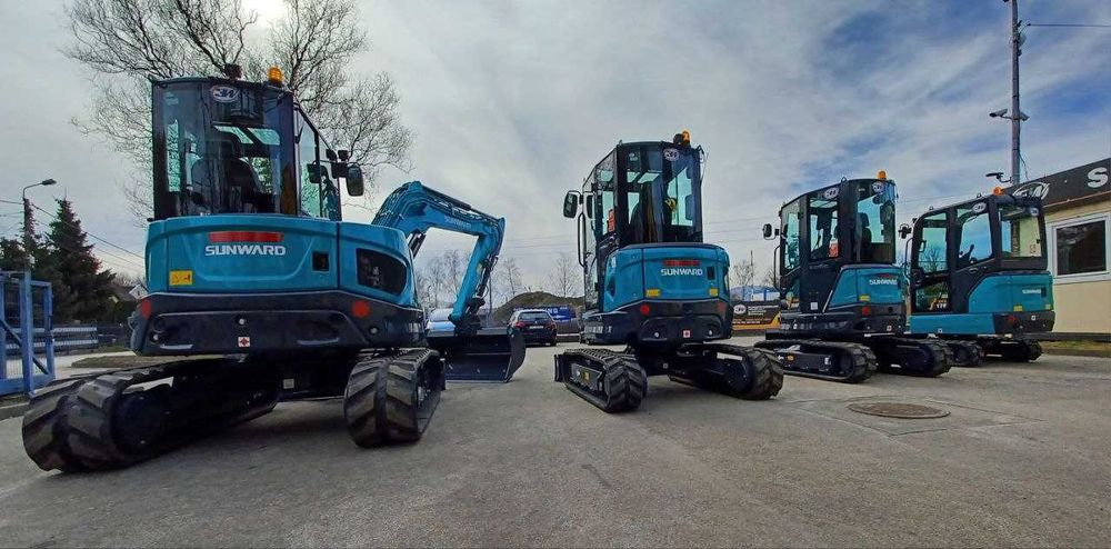 WYPRZEDAŻ ROCZNIKA !!! SUNWARD SWE 60UF 2025, 6000 kg Gwarancja 5 lat!