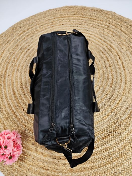 Nowa czarna torba sportowa podróżna turystyczna bagaż podręczny basen