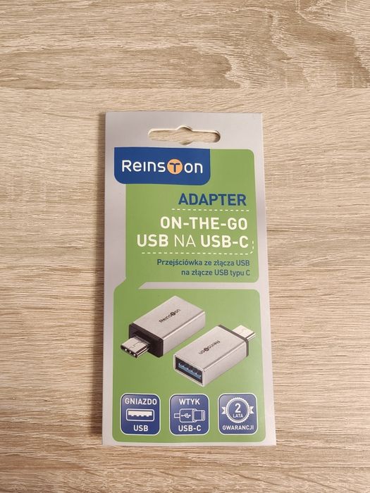 Adapter USB-C USB-A Reinston nowy