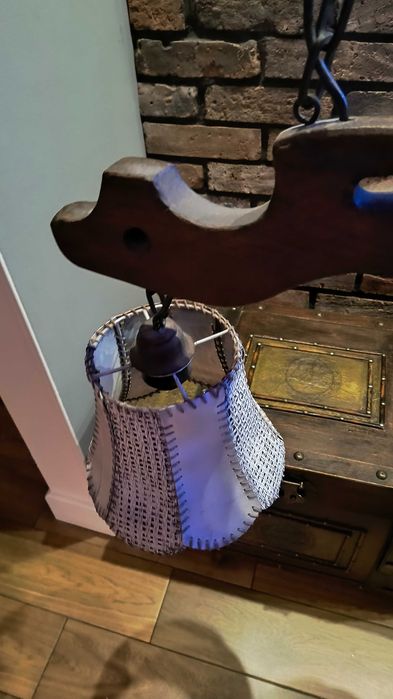 Lampa żyrandol w stylu vintage
