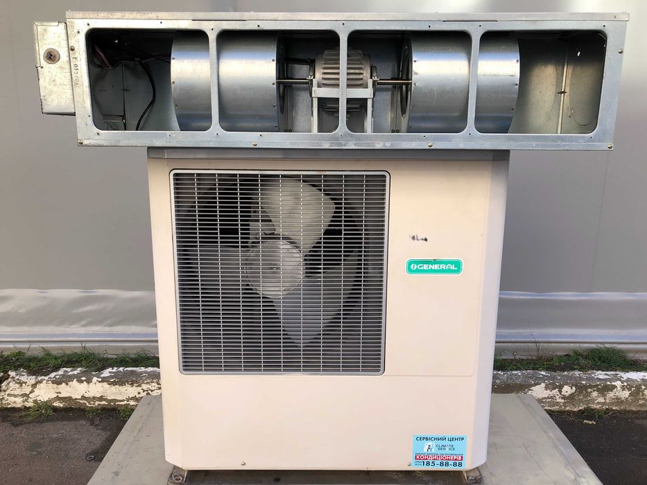 Канальний кондиціонер GENERAL AOG-30RBJL Inverter до 85 м² | Японська якість | Прихований монтаж