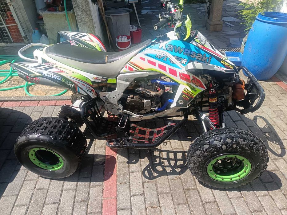 Kawasaki kfx 450r moto 4
