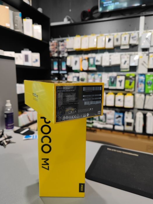 Смартфон Poco M7 6,9" 6/128гб  7000мАh 33w NFC 50mp