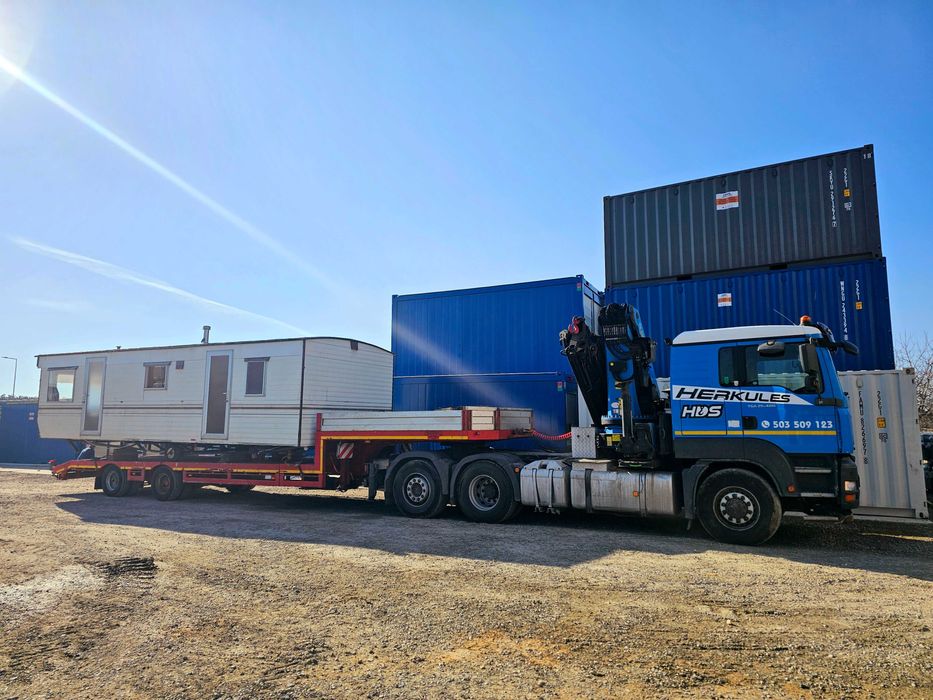 Transport HDS, Usługi dźwigowe,dźwig 12ton, wysięg 15,9/24 m, Gabaryty