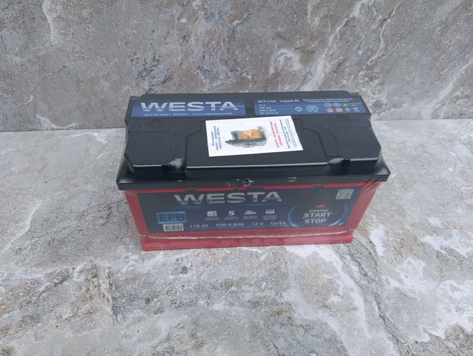 Акумулятор Westa/Forse 110 efb
