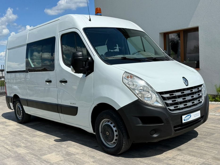 Renault Master  L2H2 Doka Brygadówka 6 Miejsc Sprowadzony-Zarejestrowany!