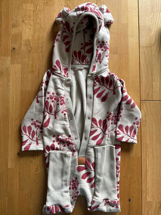 Jesienny kombinezon dziecięcy Uszaty Jarzębina 92 ZZZforKids =OKAZJA=