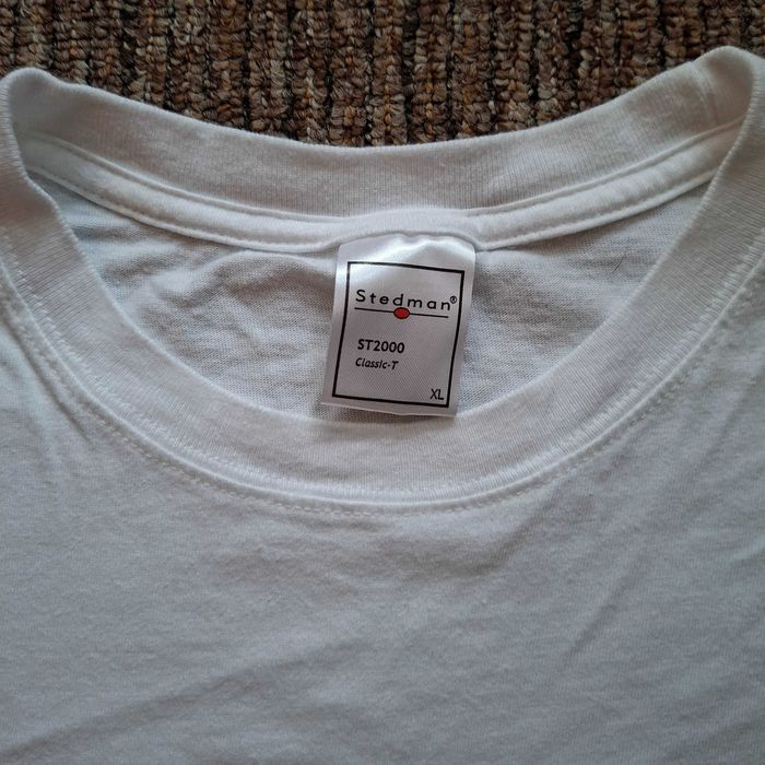 Tshirt koszulka pamiątkowa kolekcjonerska Chojniczanka . Biała XL.  Stan bdb.