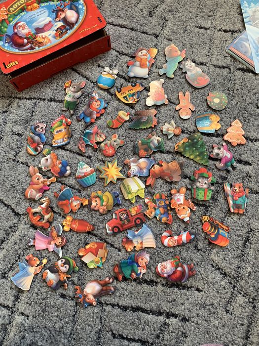 Дерев'яна гра "Новорічне лото" Ubee