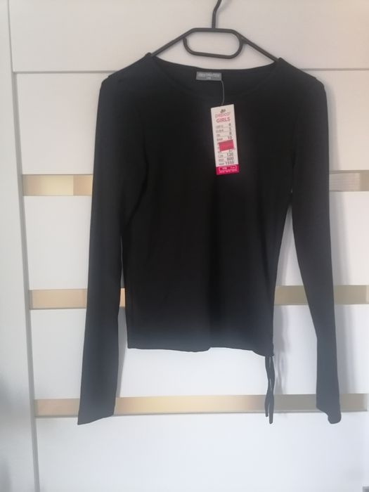 Bluzka koszulka z długim rękawem 170 XXS