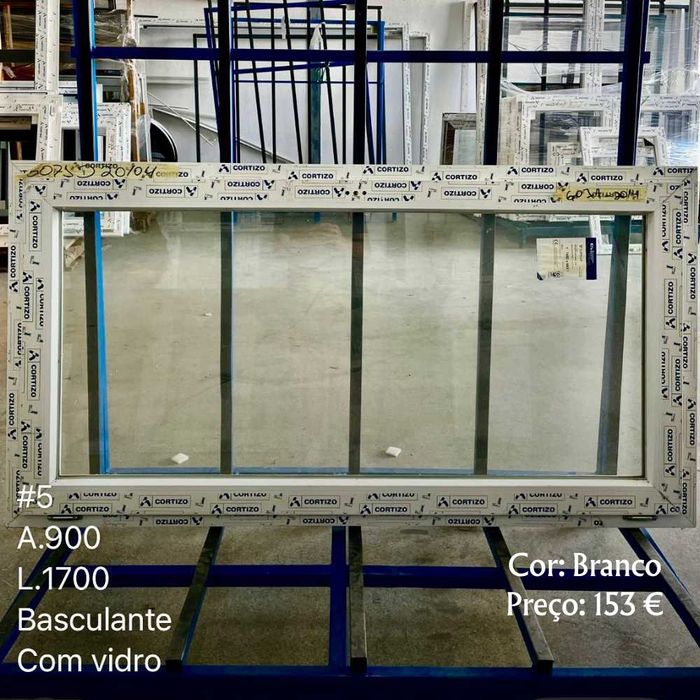 Janelas e Portas em PVC