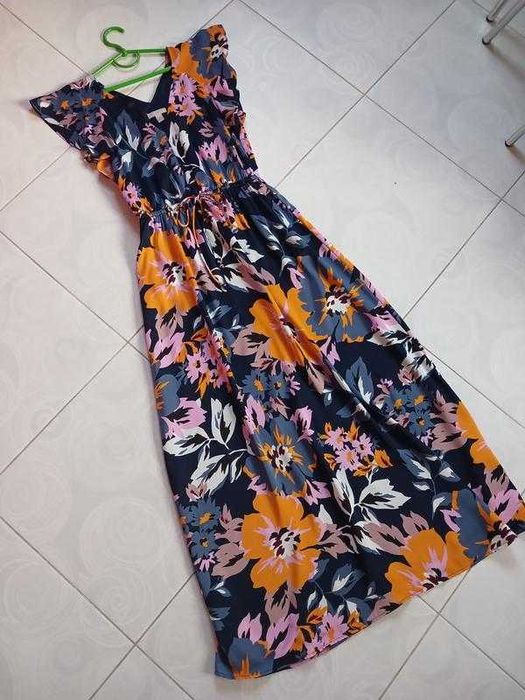 Шикарна сукня квіткова святкова максі, довге плаття