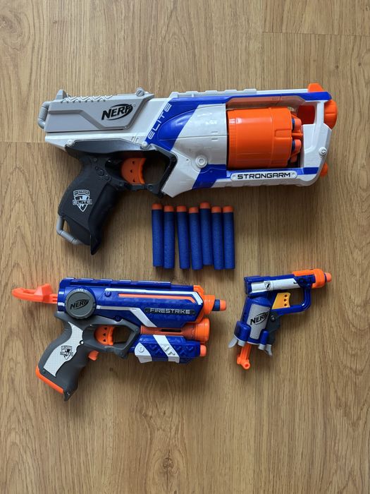 Zabawkowe pistolety nerf