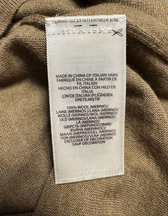 Шерстяной полувер Polo Ralph Lauren.