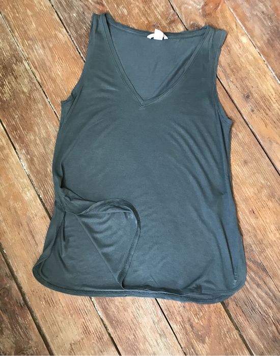 Bluzka damska zielona marka H&M rozmiar S