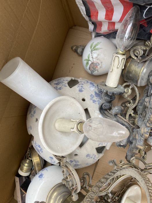 Candeeiros varios e antigos