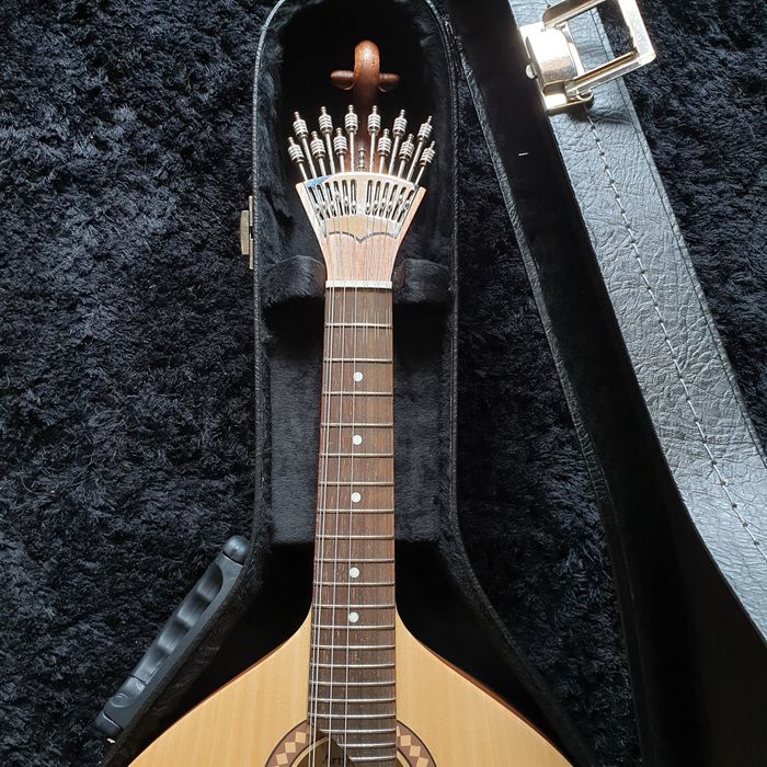 Guitarra portuguesa fado Lisboa + Estojo rígido
