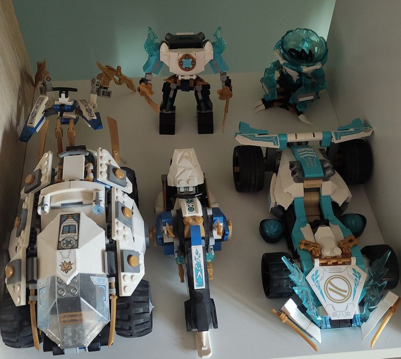 LEGO Ninjago mix pojazdów Zane'a