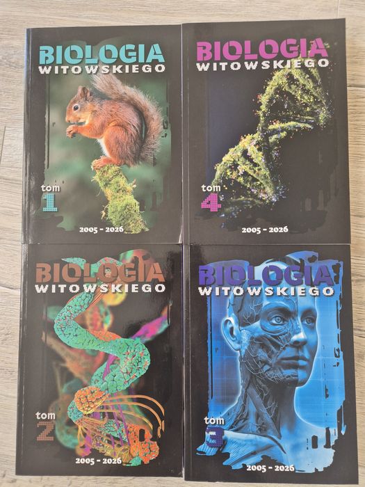 Biologia Witowskiego 4 tomy 2005-2026