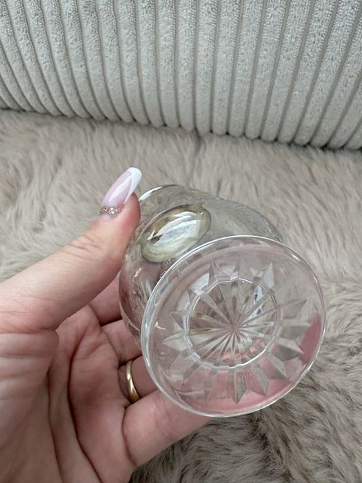 kryształowy, kolekcjonerski pojemnik solniczka