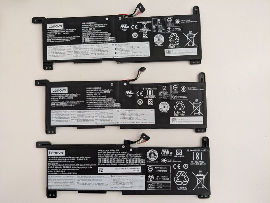Оригінальна батарея Lenovo L16L2PB3 L19M2PF0