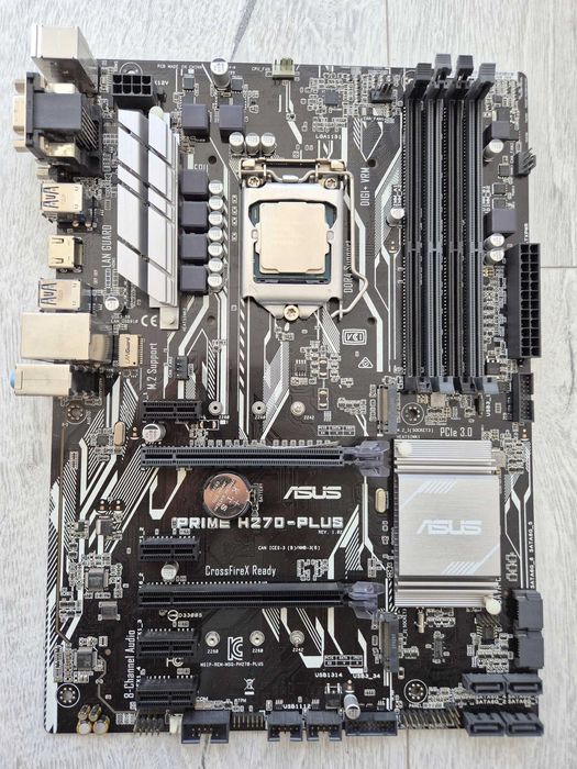 s1151 сет Intel Core i5-7500 3.8GHz з відеоядром + ATX ASUS H270. Trade-IN