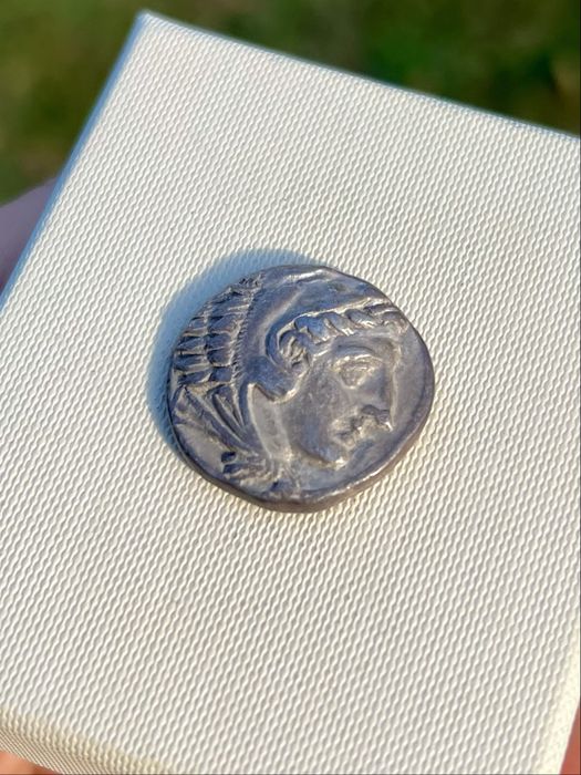 Tetradrachma Alexander Wielki 336-323 p.n.e Amfipolis srebrna moneta
